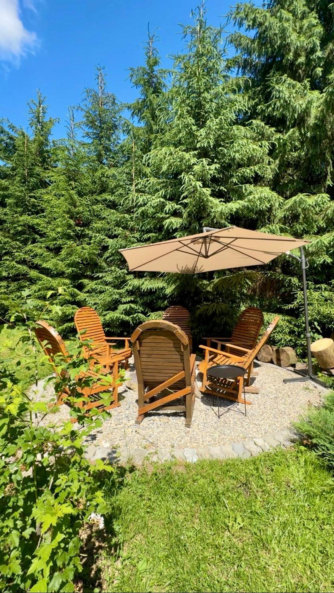 Cottage Polyanitsa Окремий Котедж З Каміном Bukowel Exterior foto